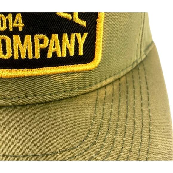 Black Rifle Coffee Company Patch Trucker Hat Olive Green Snapback Cap Tru Timber - Picture 7 of 9